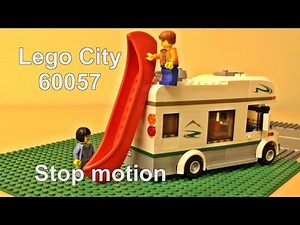 Lego City 60057 Wohnmobil von Legocity - Zusammenbau in Stop Motion