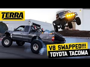 LS1 Swapped 1st Gen Toyota Tacoma! | BUILT TO DESTROY