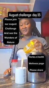 Please don’t sleep on august challenge,and don’t wait until I post before you do yours,a lot of testimonies are coming my inbox from the august challenge and I will start posting them soon @topfans | Herbs.n.health