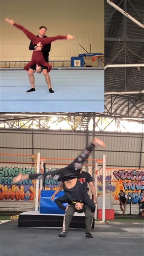 Aerial Cartwheel Challenge 🔥 Can You Do It? #shorts
