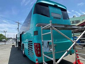 【個人で大型観光バス所有】＃バックカメラ取り付け大型バス＃アラウンドビューカメラ大型バス＃個人で観光バス＃バスコン制作＃大型バス自己所有＃大型バスマイカー