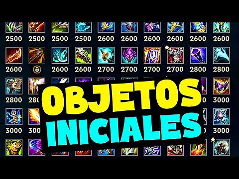 💥 Guía de OBJETOS INICIALES en LOL 2022 ► Como FUNCIONAN para PRINCIPIANTES