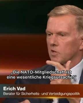 Erich Vad, military policy advisor under Merkel 2006–2013, guest on Lanz (ZDF) on 05/22/2026