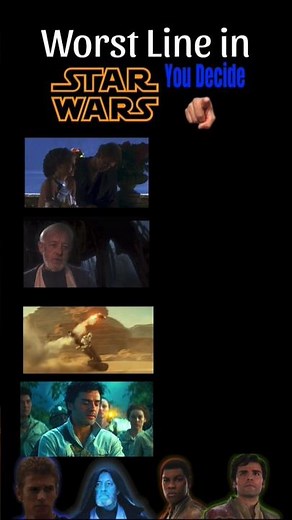 These Are the WORST Lines in Star Wars History… Change My Mind. #starwars #starwarsfan #scifi