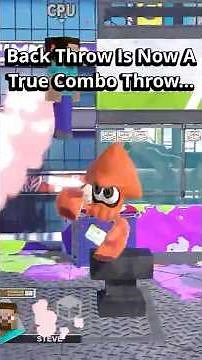 NEW INKLING THROW GLITCH - Cool Interactions With Every Character VS Steve- Part 64(Inkling) #gaming