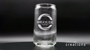 Lifetime Creations Bulk Custom Logo Engraved Beer Can Glasses – 16 oz – Set of 72 – Corporate & Promotional Gifts