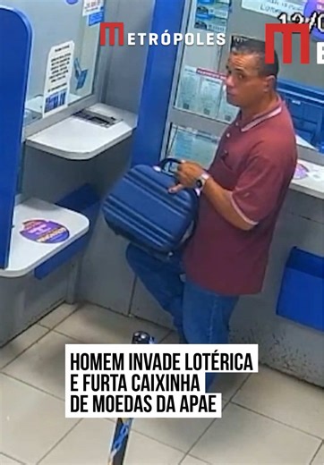 Furto em Lotérica de Cuiabá: Homem Rouba Caixinha de Doações