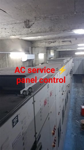 AC service ⚡ panel control ❄️|#actechnician #acservice #acinstallation #shortvideo