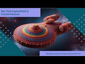 To Boldly Knit... ...and Crochet - Pattern Ideas for StarTrek Fans