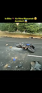 420K views · 5.1K reactions | Ittna  Bhayanak Accident  Is Bike ...