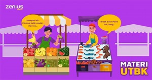 Cara Hitung Break Even Point (BEP) - Materi Ekonomi Kelas 10