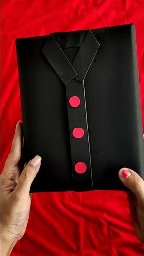 Gift wrapping ideas/how to gift wrap in shirt style/gift packing ideas for fiance/how to pack shirt