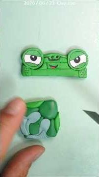 Making Toy Story 5 'Lilypad' with Polymer Clay Cane! 🐸✨