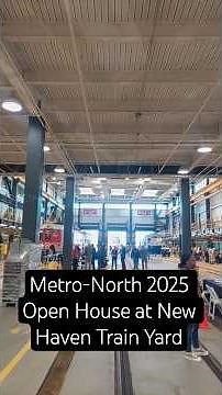MTA Metro-North Railroad 2025 Open House at New Haven, CT