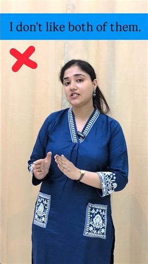 Stop Saying "I don't like both" | Use Either & Neither Correctly |