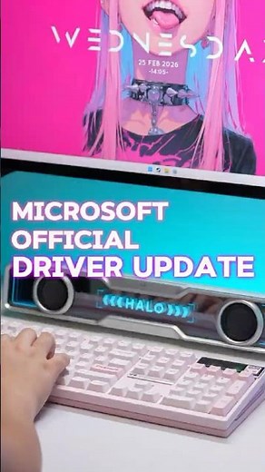 Microsoft offficial driver update #windows #pcsettings #pctips #driver #windows