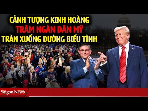 TIN HOA KỲ CUỐI TUẦN: TT Trump lần nữa khiến trăm ngàn Dân mỹ tràn xuống đường biểu thị lời cảm ơn