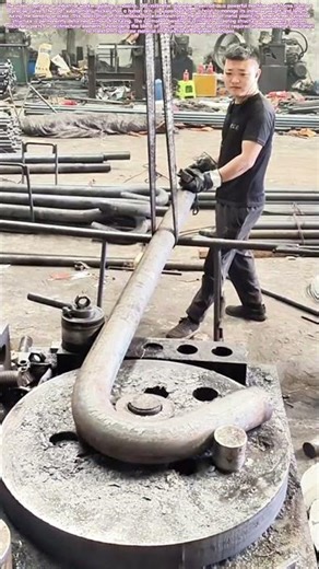 Bending Force: The Industrial Process of Shaping Thick Steel Rods