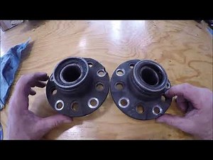 Bolt hole pattern change for front wheel hubs