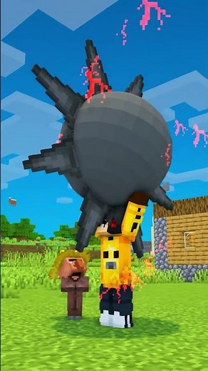 Minecraft But TRASH is OP! #shorts