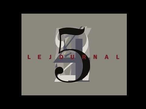 LA CINQ : GENERIQUE LE JOURNAL FICTIF - Musique 1991