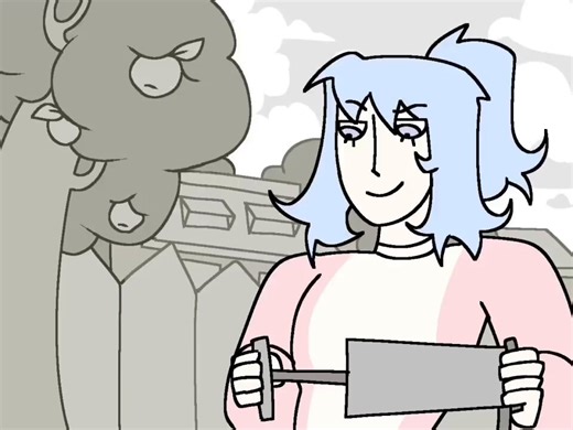 Second animation, yes. Body inflation has never been so useful..