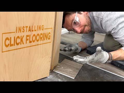 Tips for installing Luxury Vinyl (Click) Flooring!