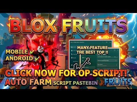 NEW Blox Fruits Script *NO KEY* - Fastest Auto Farm, Devil Fruit Sniper & Auto Mastery!