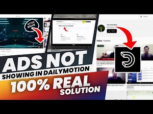 How to Solved Ads not showing on Dailymotion 2024 | Monetization enable but ads are not showing