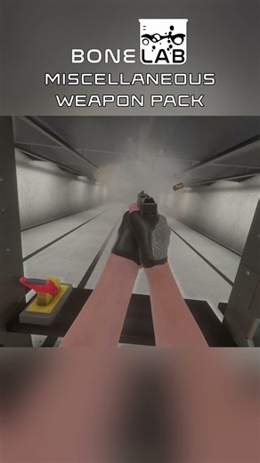 Bonelab Weapon Mod Showcase #shorts - Glock 26 (Miscellaneous Weapon Pack)