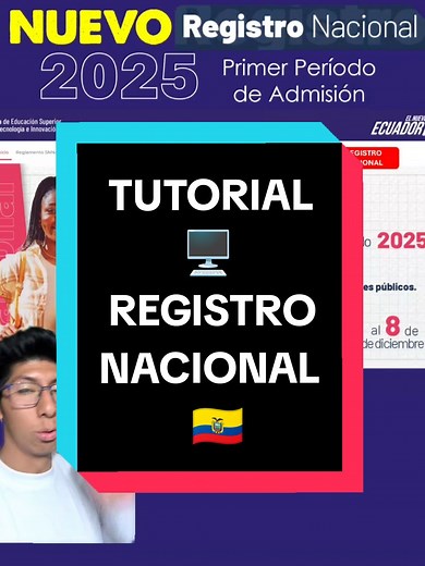Tutorial Registro Nacional 2025: Guía Completa