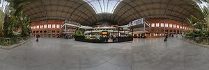 Inside Madrid Atocha Railway Station 360 Panorama | 360Cities