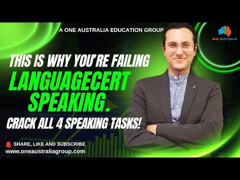 This Is Why You’re Failing LanguageCert Speaking | EXAM HACK! Crack All 4 Speaking Tasks FAST!