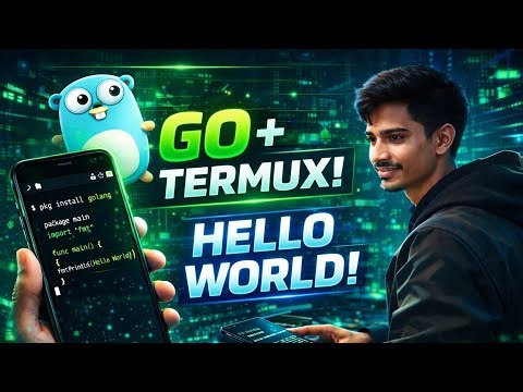 Master Termux CMD | Install Go Language + Hello World Program in Android | Step-by-Step Guide