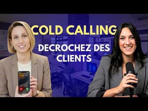 40mn de conseils concrets d'une experte en prospection téléphonique (cold calling)