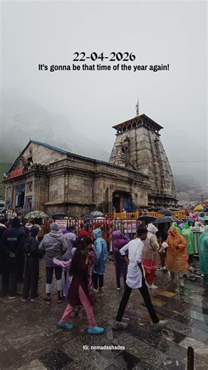 Kedarnath Opening Date 2026! 🕉️ It's happening! #Kedarnath #kedarnathtemple #kedarnathdham