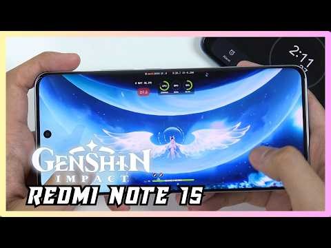 Xiaomi Redmi Note 15 Genshin Impact Gaming Test | Helio G100-Ultra | 120Hz AMOLED FPS Test