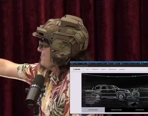 🚨🇺🇸 Anduril and Meta built a military helmet that lets soldiers see through walls.It doesn't use x-rays or magic. It pulls real-time data from drones and sensors across the battlefield and paints the picture directly into your visor.