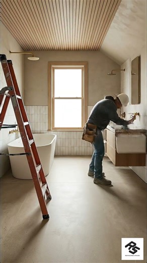 From Abandoned Bathroom to Japandi Serenity Retreat