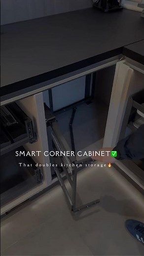 Kitchen Corner Cabinet Solution | Maximize Space Smartly