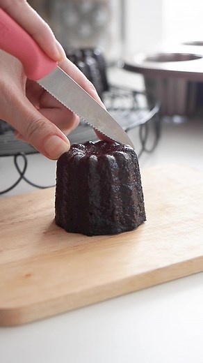 米粉のチョコカヌレの簡単レシピ