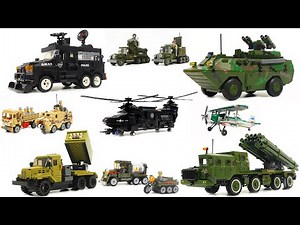 How to Build BIG MILITARY LEGO SET