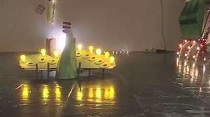 Richard Tuttle pays homage to American art giants Jackson Pollock and Louis Comfort Tiffany—set against a 2005 retrospective of his work at Whitney Museum of American Art's former location—in an ART21 "Exclusive" series episode (http://a21.tv/TuttlePollockTiffany). "Pollock is great because he let himself be the brush of society," says the artist in this clip from the episode. "Tiffany, on the other hand, used the society as his paint brush." | Art21