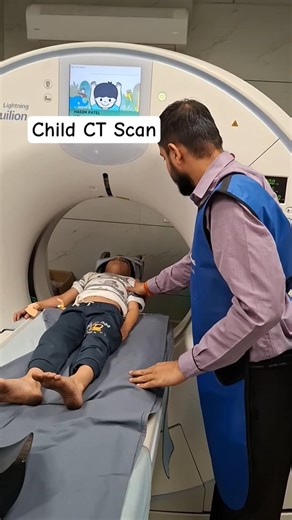 How we do Child CT scan #viral #shortsfeed #shortsfeed #shorts #shortvideo