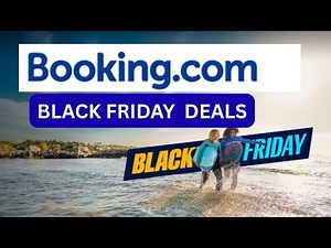 Booking.com Black Friday Deals 2025 | Huge Discounts on Hotels, Flights & Travel Offers