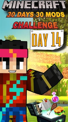 MINECRAFT OG ROOFMOD ! 30 DAYS 30 MODS CHALLANGE ! MGP PLYAZ!#minecraft #shorts #tips #funny