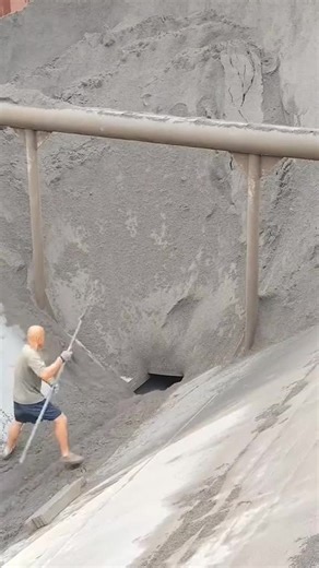 unloading barge #unloading #foru