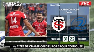Toulouse 31-22 Leinster (ap): 6e titre européen des Toulousains au bout du suspense, le replay RMC