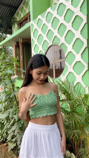 Let’s Crochet a Bralette Top 🧶🤍 #shorts #youtubeshorts #ytshorts #crochet #crochettop