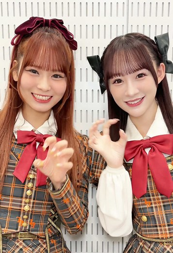 #ラブソングに襲われる 🐺🤎 #イコールラブ #イコラブ #大場花菜 (@大場花菜 ) #音嶋莉沙 (@音嶋莉沙 )